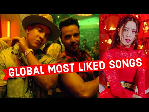 Global Most Liked Songs of All Time on Youtube (Top 30)