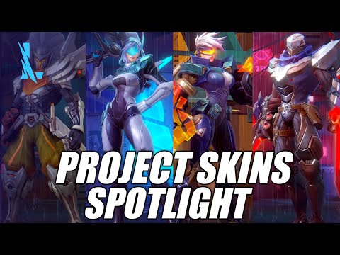 Wild Rift - Project Skins Spotlight | Project Skins Now Available!!