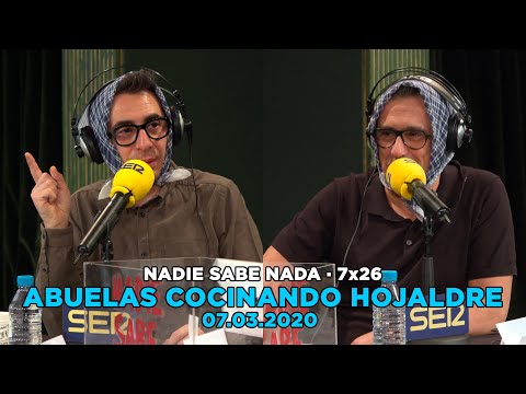 NADIE SABE NADA 7x26 | Flora y Fauna, abuelas cocinando hojaldre