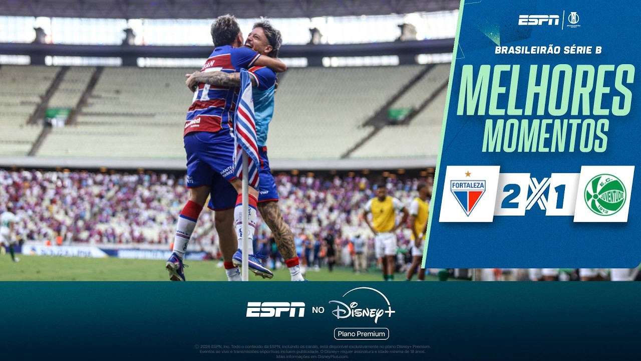 Fortaleza vs Juventude Highlights