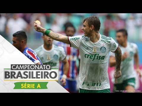 Melhores Momentos - Gols de Bahia 2 x 4 Palmeiras - Campeonato Brasileiro (18/06/2017)