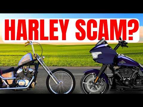 Stock Harley vs Custom Honda