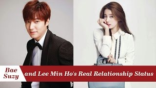 Lee Min Ho and Bae Suzy's real Relationship Status