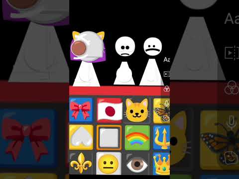 Ahhhhhhhhhh #emoji #Cat #Sprunki #EmojiCatSprunki