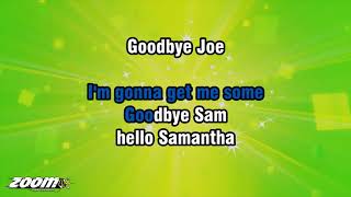 Cliff Richard - Goodbye Sam, Hello Samantha - Karaoke Version from Zoom Karaoke