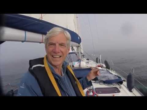 Ep 35 Sailing Solo Across Bay of Biscay   Whale Encounter