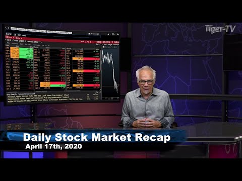 April 17th, Daily Stock Market Recap with Tom O'Brien - 2020