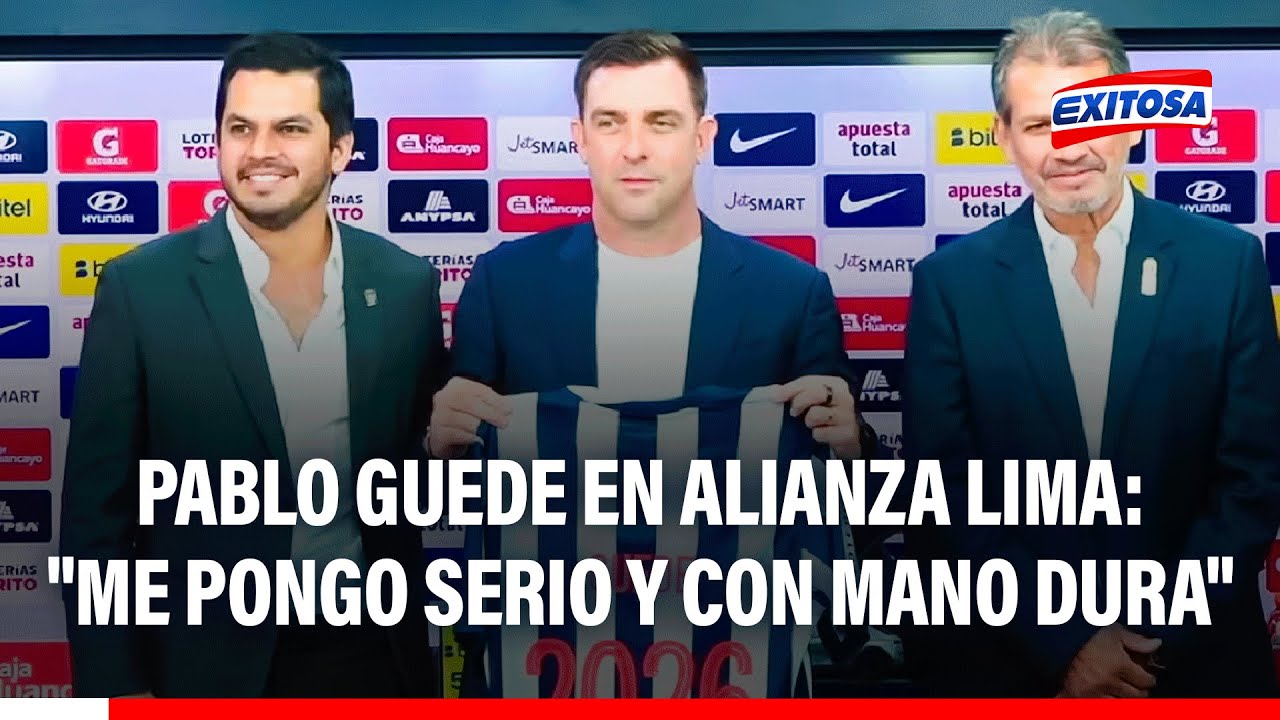 🔴🔵 Pablo Guede es el NUEVO DT DE ALIANZA LIMA: "Soy un entrenador que pone las COSAS MUY CLARAS"