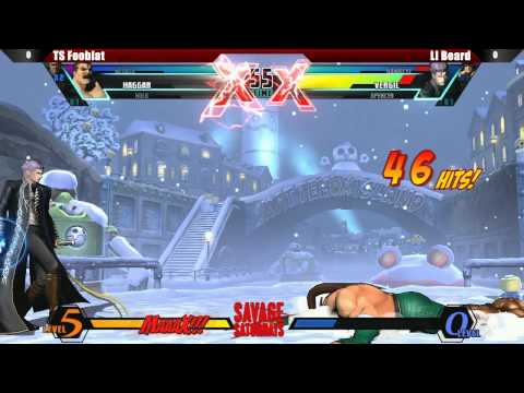 UMVC3 TS Fooblat vs LI Beard - Savage Saturdays #14 Tournament