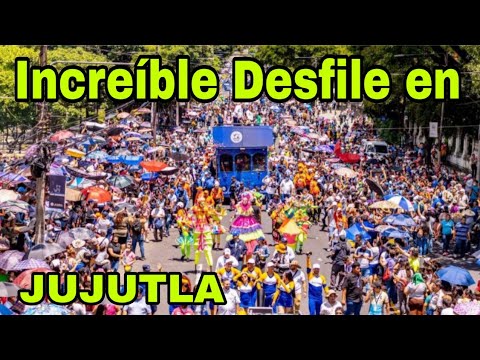 Increíble Desfile del Correo en JUJUTLA 2025  (Ahuachapán) 