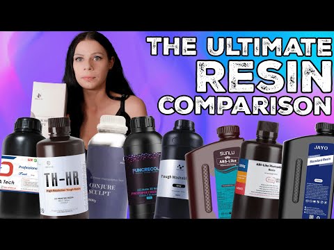 The ULTIMATE resin comparison video - Is Expensive 3D Printing Resin Worth It?