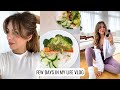 VLOG Cutting Curtain Bangs Why I Love Winter Honey Lime Salmon Recipe Annie Jaffrey