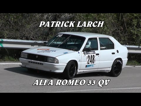 SALITA PEDAVENA - CROCE D'AUNE 2025 | PATRICK LARCH | ALFA ROMEO 33 QV | BY BELLUNOVIDEO