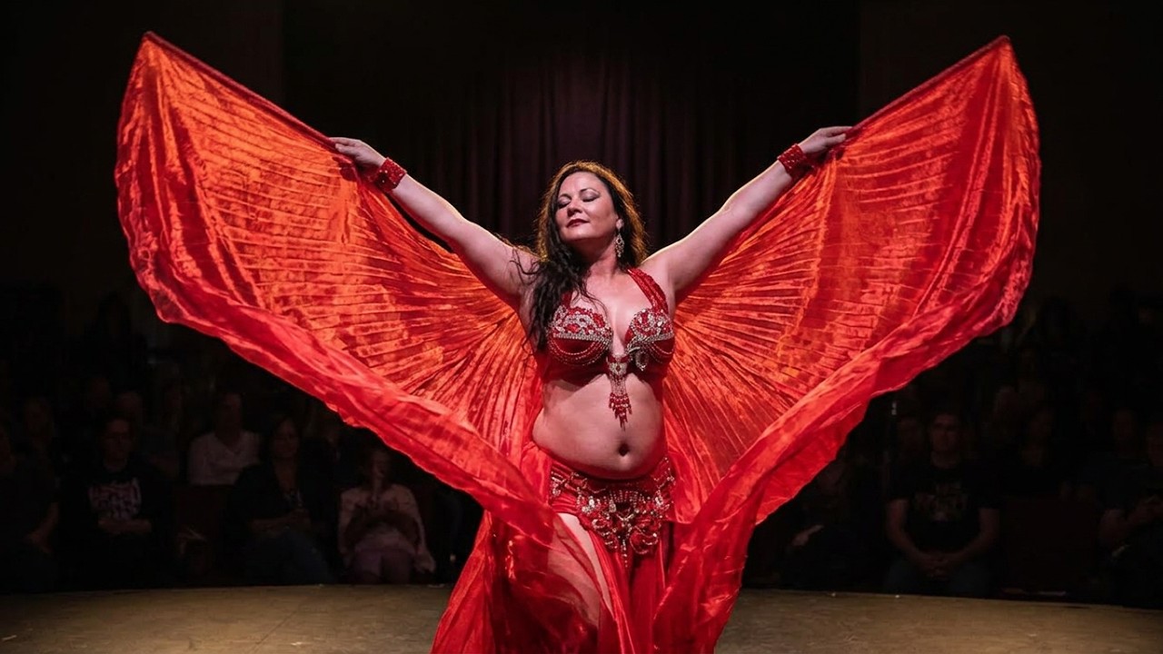 Promotional video thumbnail 3 for Fire Bellydancer Lorenda