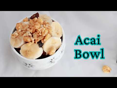 Peanut Butter Chocolate Acai Bowl