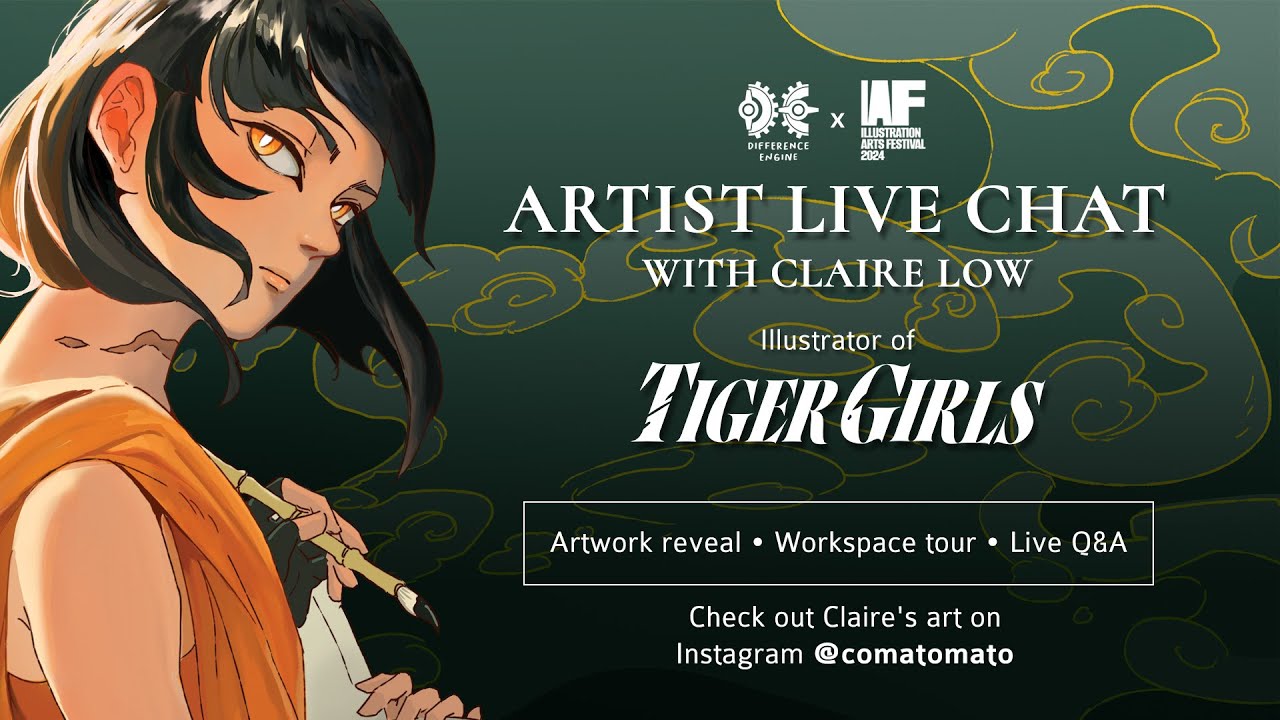 Illustration Arts Festival 2024 x Difference Engine presents - Tiger Girls