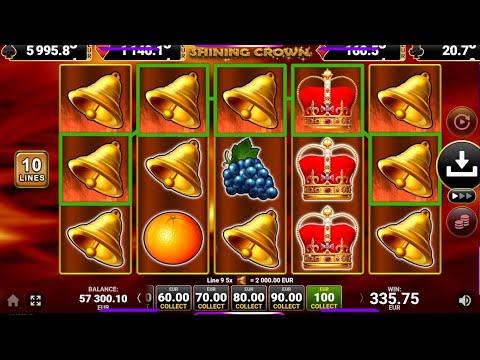150 000€ WIN JOURNEY PART 5  - SHINING CROWN🍀🍀🍀