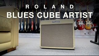 Video thumbnail for Roland Blues Cube Artist 80W Combo by Coleman's Music