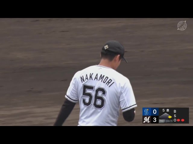 【ファーム】マリーンズ・中森俊介が5回58球7奪三振無失点の好投でマウンドを降りる!! 2024年5月19日 千葉ロッテマリーンズ 対 横浜DeNAベイスターズ