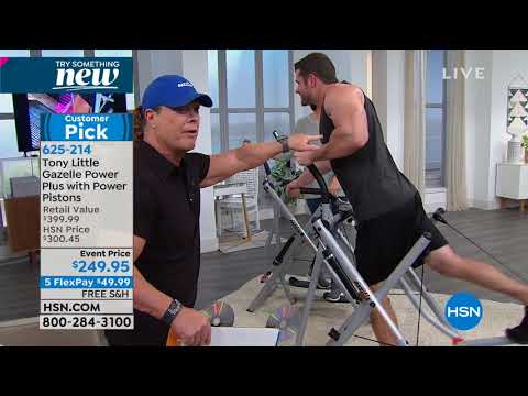 HSN | Tony Little Health & Fitness featuring Gazelle 01.17.2019 - 08 PM