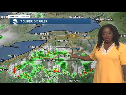 7 First Alert Forecast  5 p.m. Update, Friday, August 27