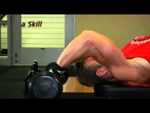 Lying Close Grip Barbell Triceps Extension Behind The Head Exercise Guide and Video