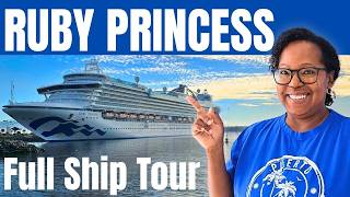 Ruby Princess Full Walkthrough Ship Tour!