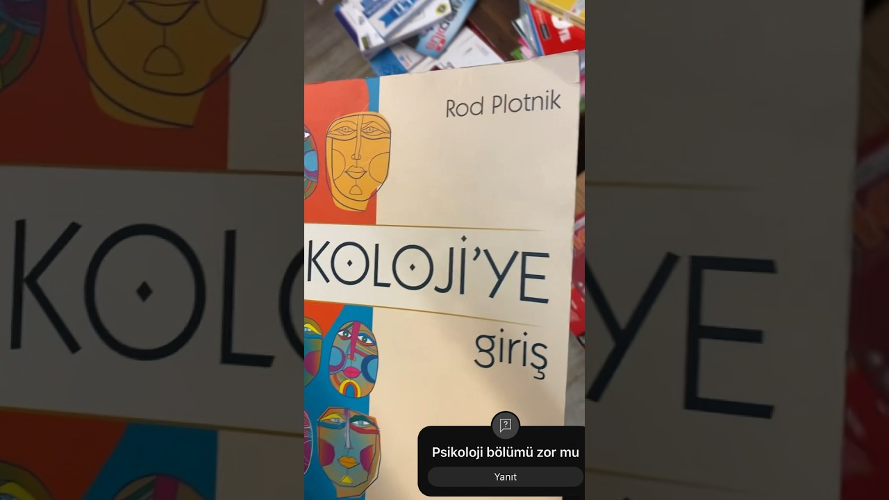 Psikolojiye Giriş psikolojisi