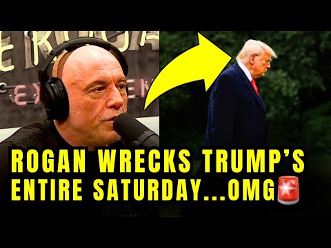 🚨Joe Rogan Just DESTROYED Trump With NEW REVEAL!