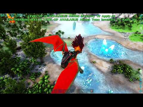 Ark Tombstone Episode #4 Grinding to tame a Crystal griffin