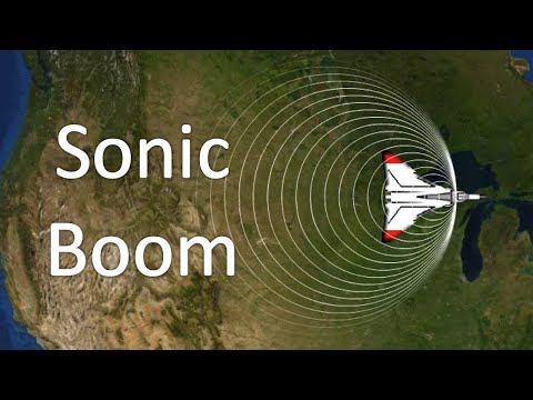 Wave Pattern for a Sonic Boom