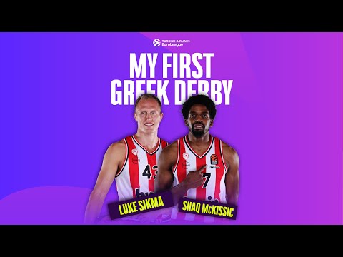 Olympiacos's McKissic, Sikma are ready for 'the best rivalry in the world'!