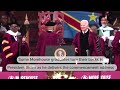 Students turn backs to Biden at Morehouse commencement | REUTERS - Video