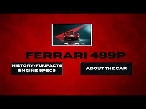 Thumbnail for Ferrari 499P Explained - Ferrari Models Explained