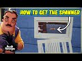 How To Get The Yellow Spanner Wrench In Hello Neighbor Act 1 Get On The Roof Magnet