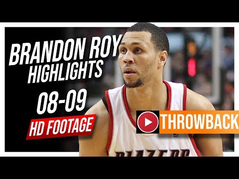 Brandon Roy THROWBACK 2008-2009 Blazers Season Highlights ᴴᴰ || 22.6 PPG, All-Star!