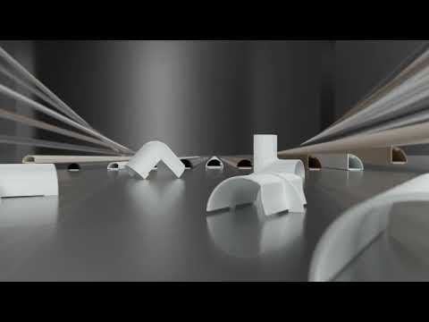 D-Line Cable Trunking Audio Visual Installation Video (all colours)