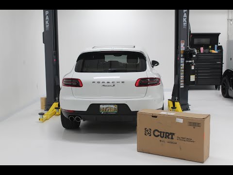 Porsche Macan - Curt Tow Hitch Install
