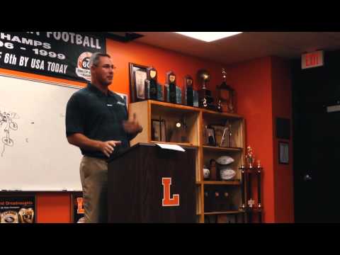 Former Dreadnaught Coach John Flath Gives a Great Talk at the Booster Club Meeting