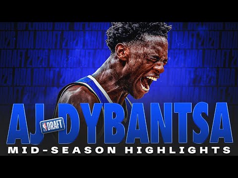 BYU freshman forward AJ Dybantsa Mid-Season Highlights | 2026 NBA Draft