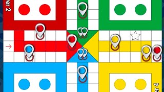 Ludo Game in 4 Players | Ludo king in 4 Players | Ludo Gameplay | Ludo king | लूडोकिंग | Ludo Game