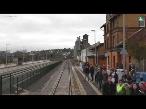 Führerstandsmitfahrt von Worms Hbf nach Mainz Hbf (über Alzey) - BR 218 - DB Bahn Nr.55