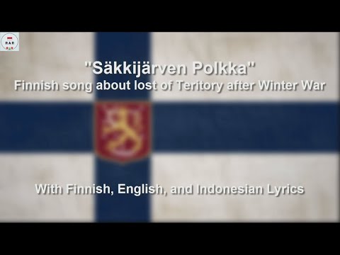 Sakkijarven Polkka - Finnish Song - With Lyrics