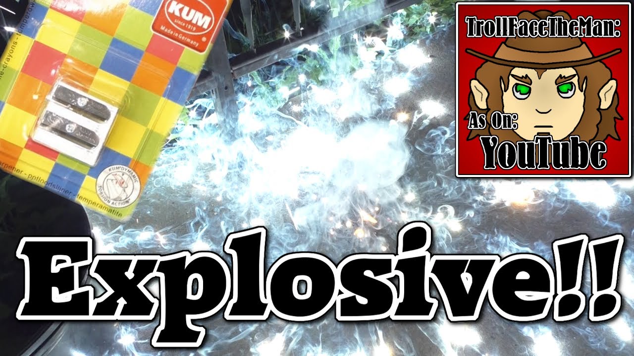 Explosive Kum Pencil Sharpener!?