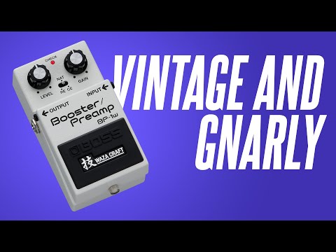 A gritty and gnarly booster! The Boss BP-1W!