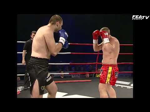 Vasile Popovici vs Serghei Laschenko  Superfight +93kg  K-1 roles, 12 dec 2010. FEA History.