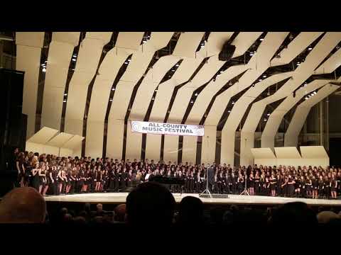 All county music festival, Div. Saturday, Jan. 13, 2018. Chorus.