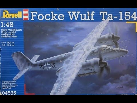 Revell 1/48 Focke Wulf Ta 154A-0 Moskito # 04535