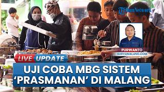 Uji Coba MBG Sistem Prasmanan, Siswa MIN 2 Kota Malang Senang Bisa Ambil Lauk Sesuai Keinginan