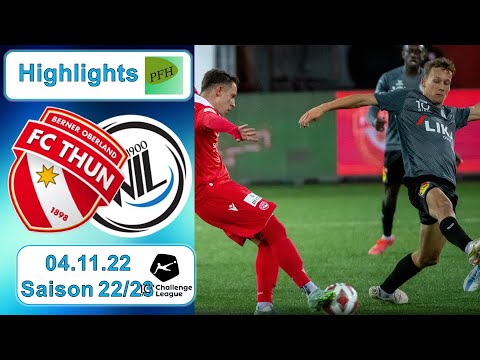 Highlights: FC Thun vs FC Wil (04.11.2022)